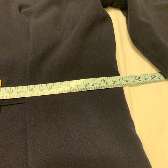 Tahari ASL Navy Dress Size 12 - Picture 4 of 8